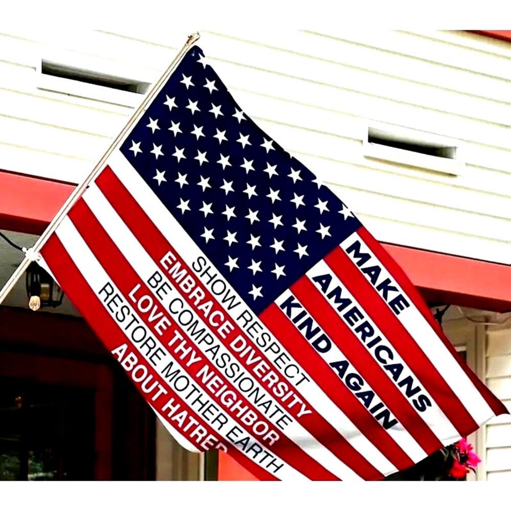 Garden Porch Yard Car Boat Truck RV Political Flag Vote size  3' x 5'